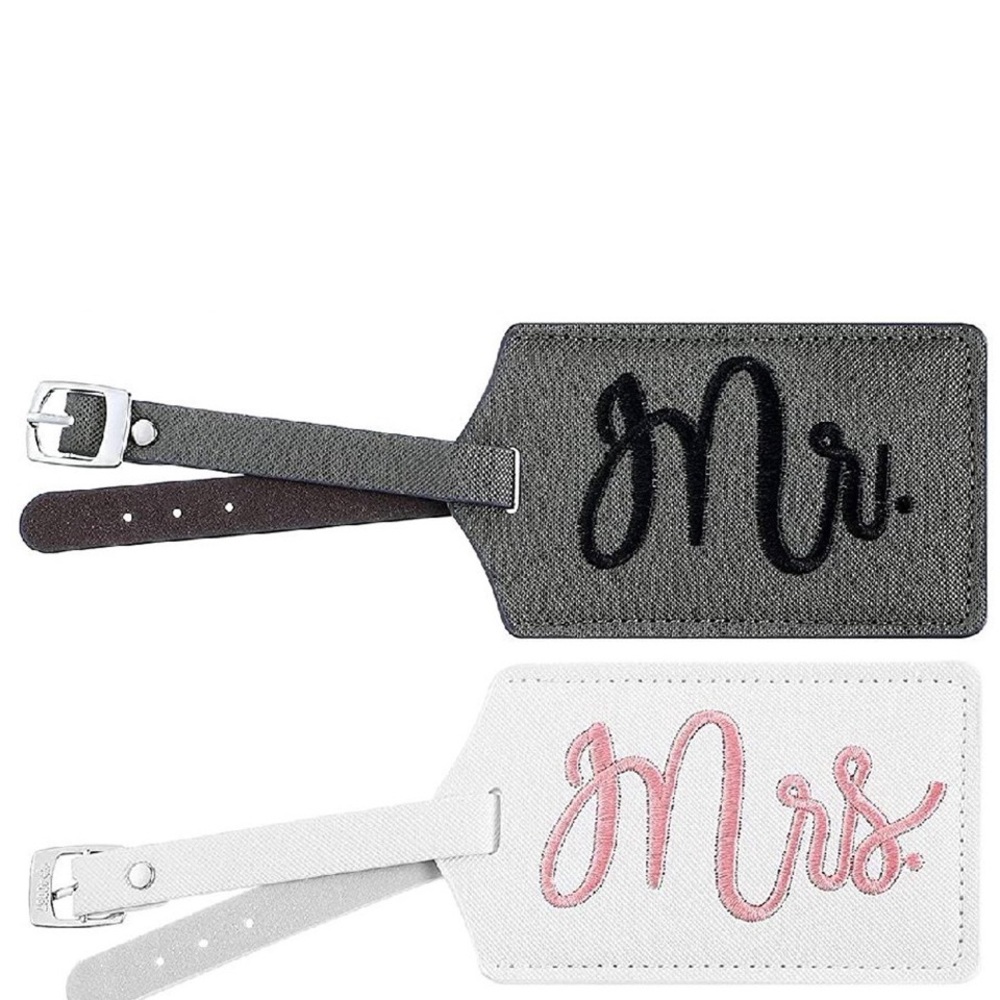 🧳 Mr. and Mrs. Luggage Tags